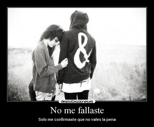 No me fallaste - 