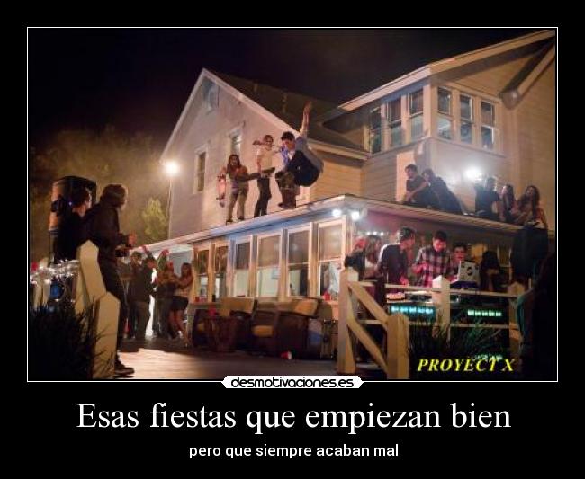 Esas fiestas que empiezan bien - 
