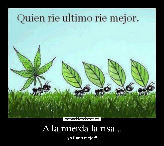 carteles risa mierda risa desmotivaciones