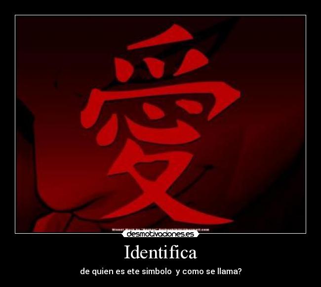 Identifica - de quien es ete simbolo y como se llama?