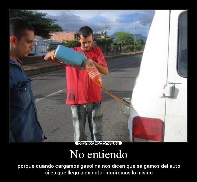 No entiendo -