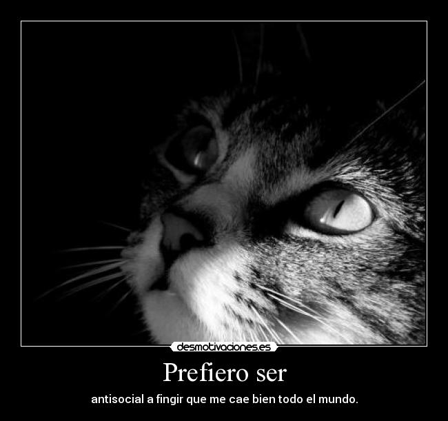 carteles antisocial fingir mundo desmotivaciones