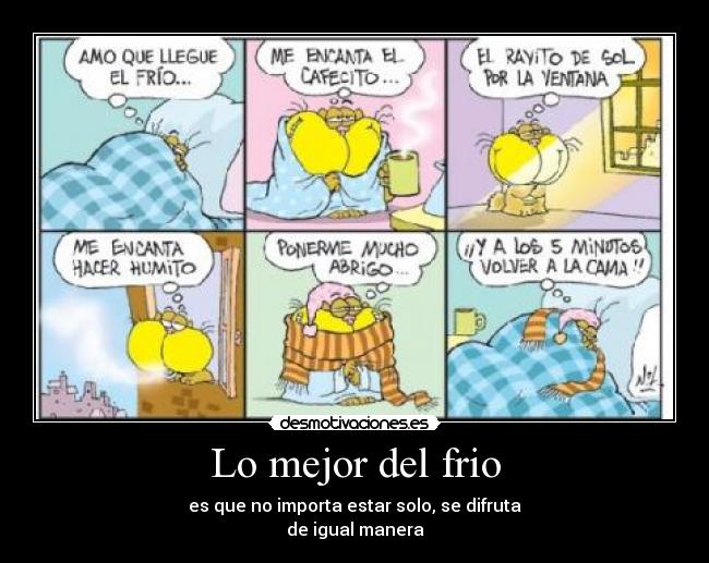 Lo mejor del frio -