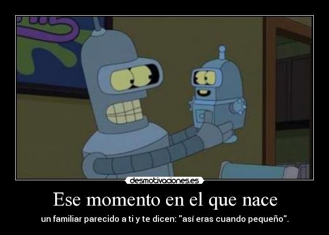 Ese momento en el que nace -