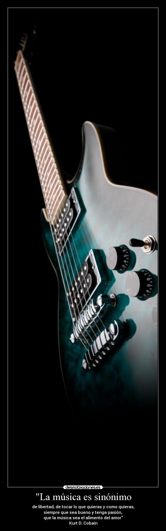 La música es sinónimo - 