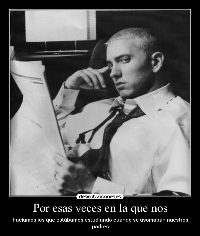 carteles dooby eminem desmotivaciones