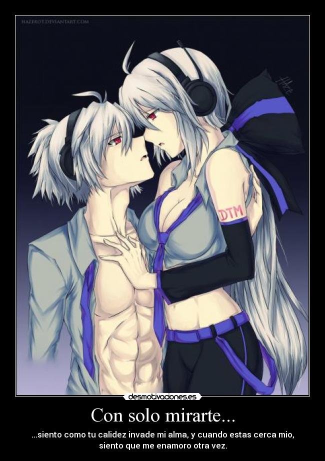 Con solo mirarte... - ...siento como tu calidez invade mi alma, y cuando estas cerca mio,
siento que me enamoro otra vez.
