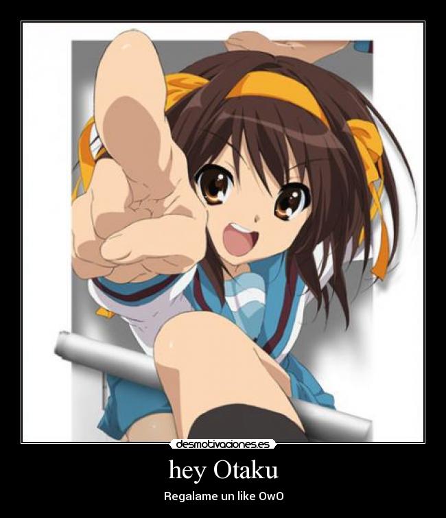 hey Otaku -