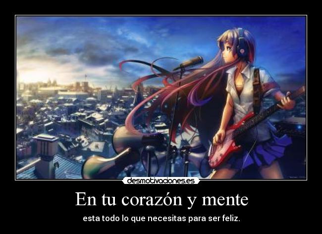 En tu corazón y mente - 