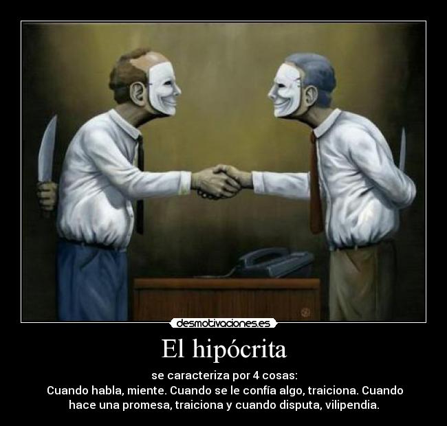 El hipócrita -