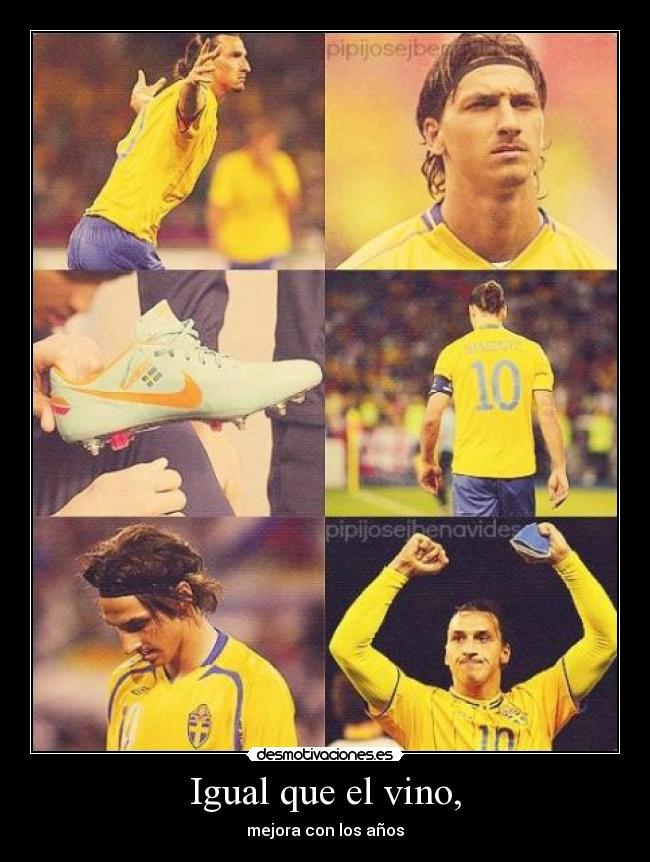 Igual que el vino, - mejora con los años