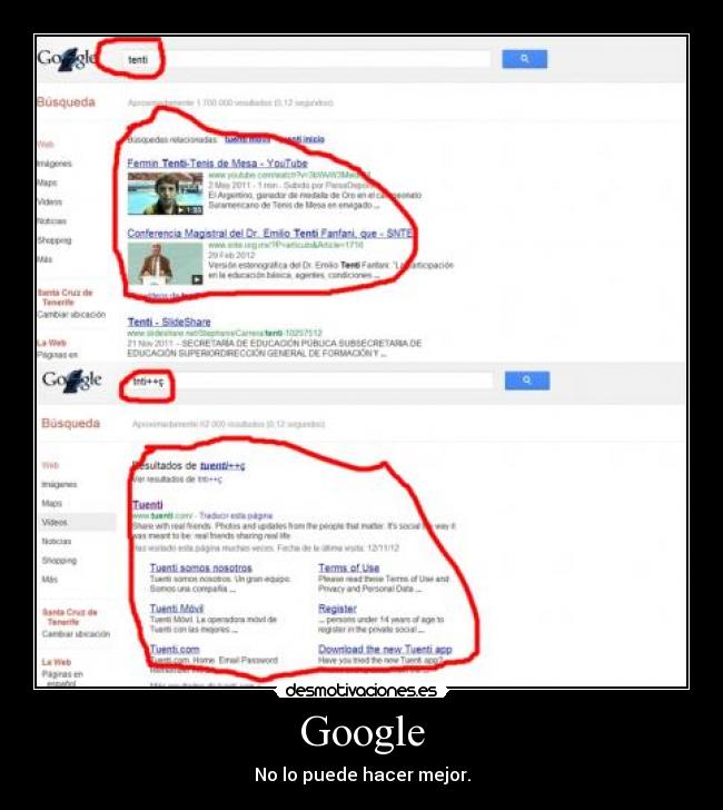 Google - No lo puede hacer mejor.