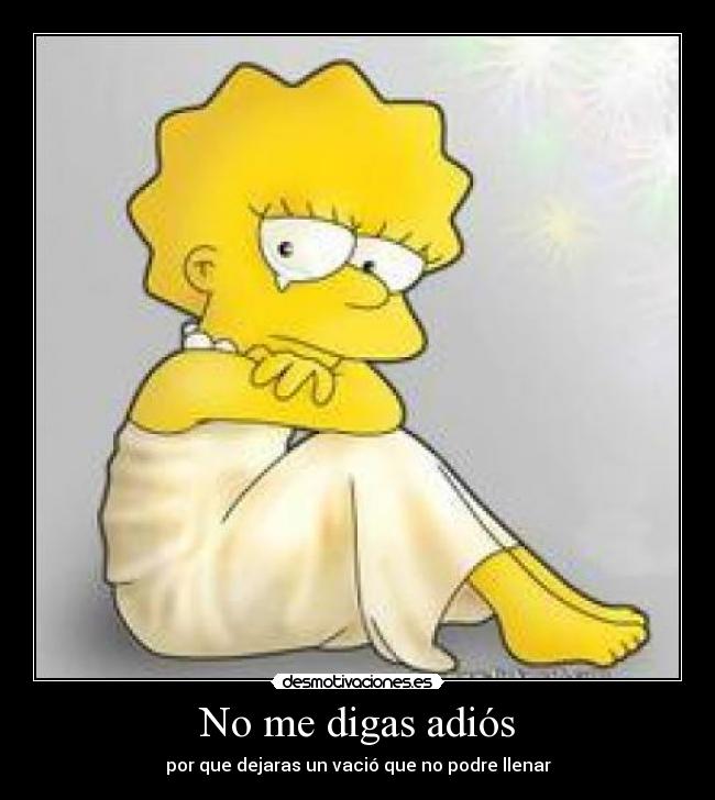 No me digas adiós -