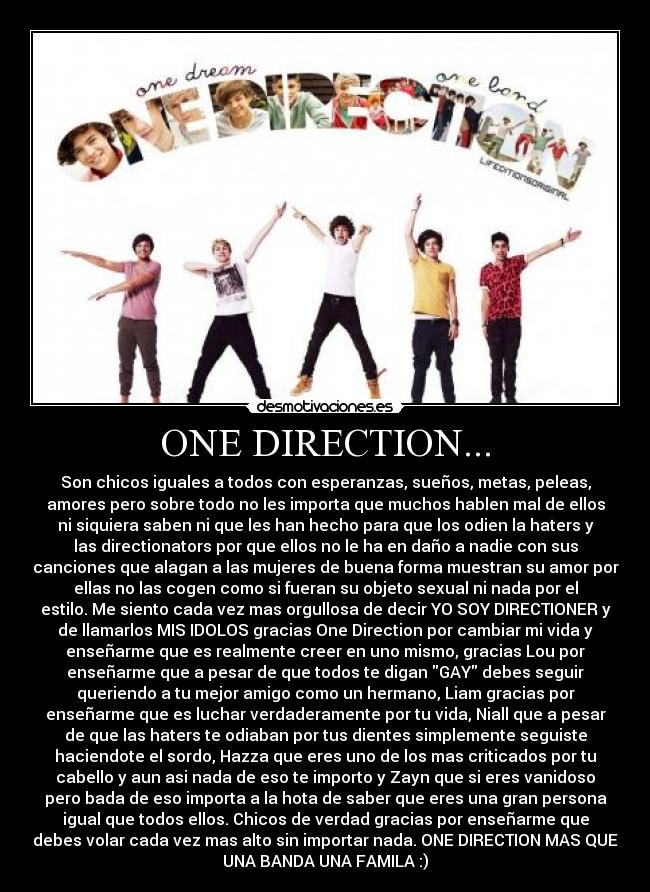 ONE DIRECTION... - 