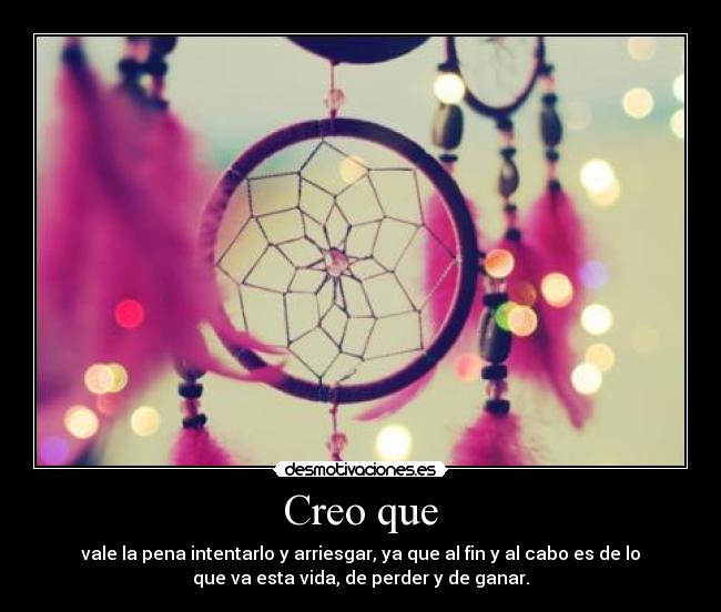 Creo que - 