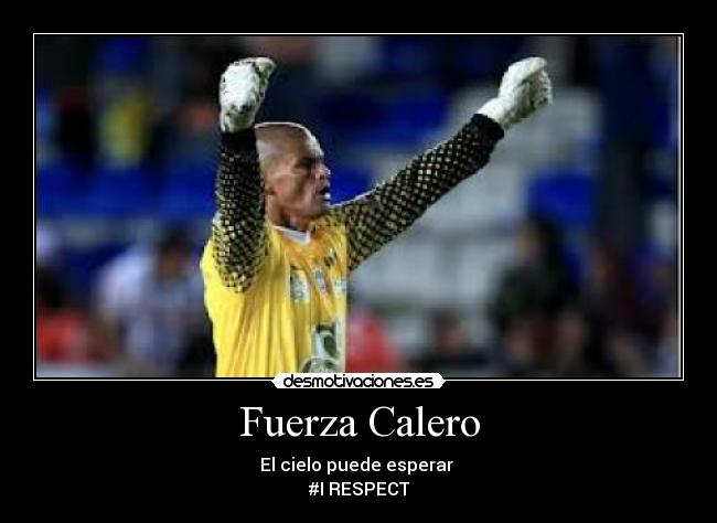 Fuerza Calero - El cielo puede esperar ♥
#I RESPECT