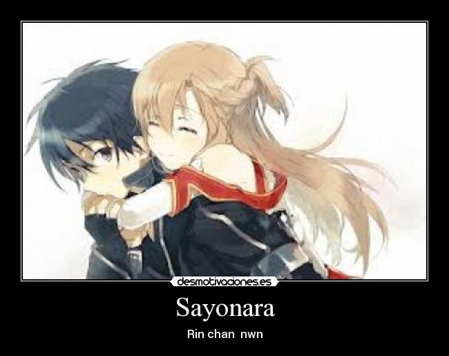 Sayonara - Rin chan nwn