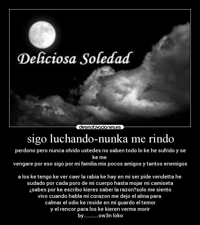 sigo luchando-nunka me rindo -