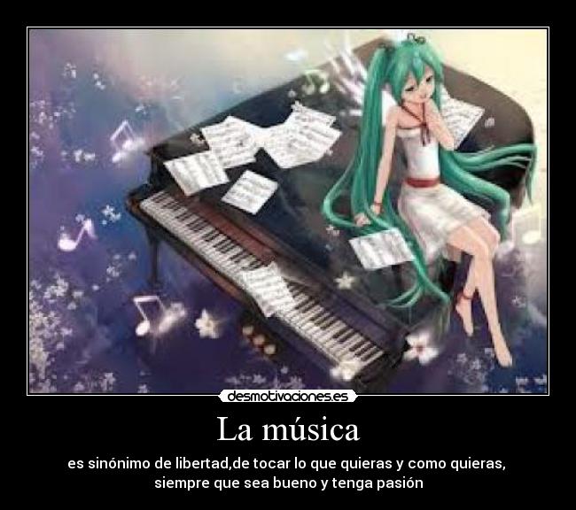 La música -