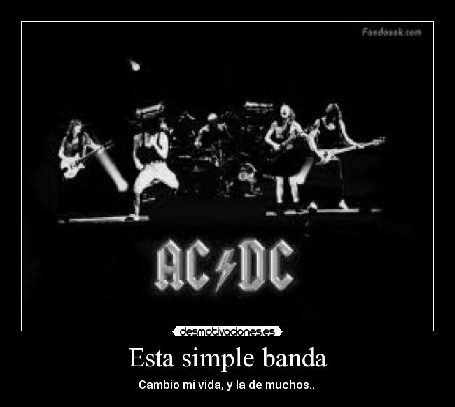 Esta simple banda -