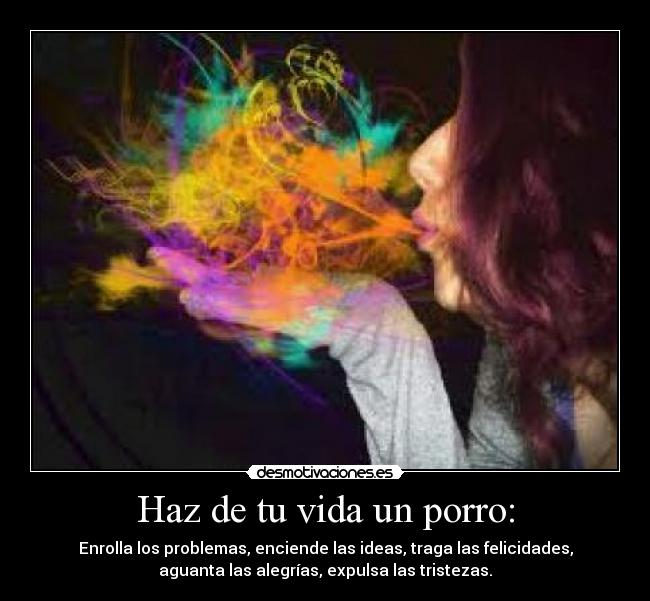 Haz de tu vida un porro: -