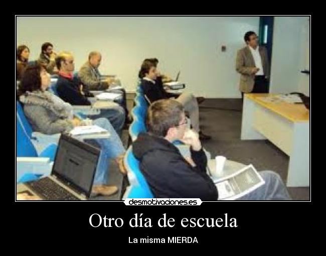 Otro día de escuela -