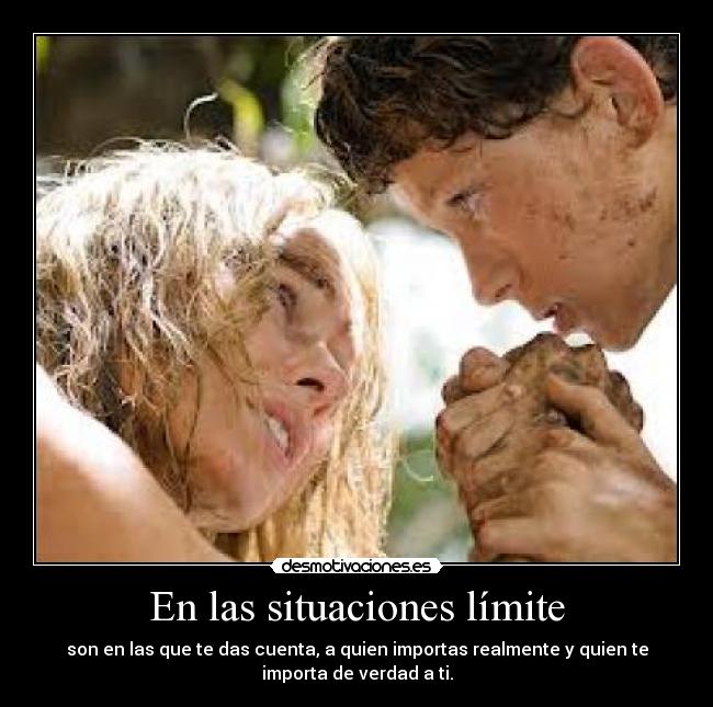 En las situaciones límite - 
