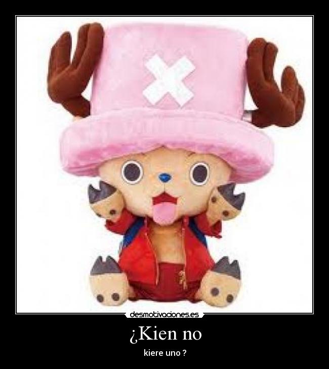 ¿Kien no - kiere uno ?