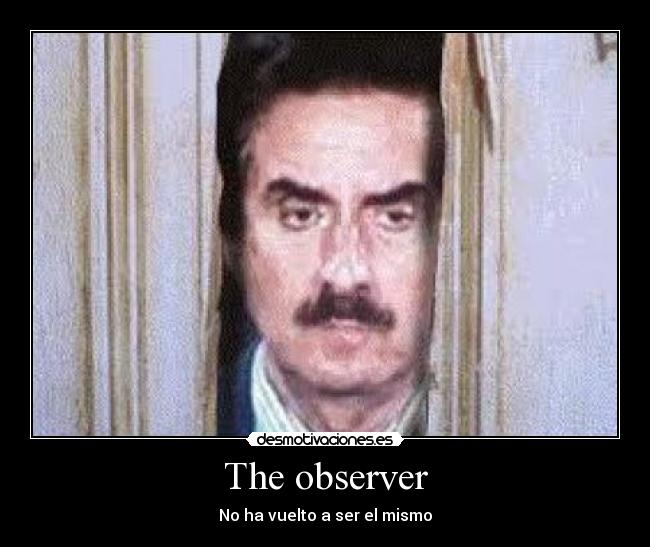The observer - No ha vuelto a ser el mismo