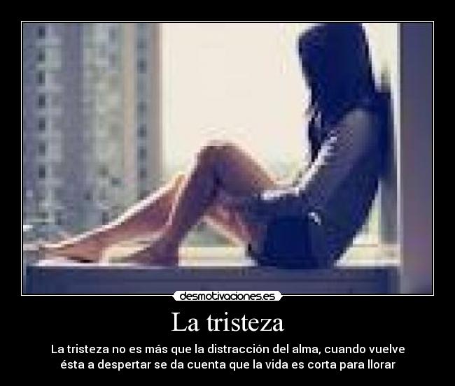 carteles tristeza tristeza desmotivaciones