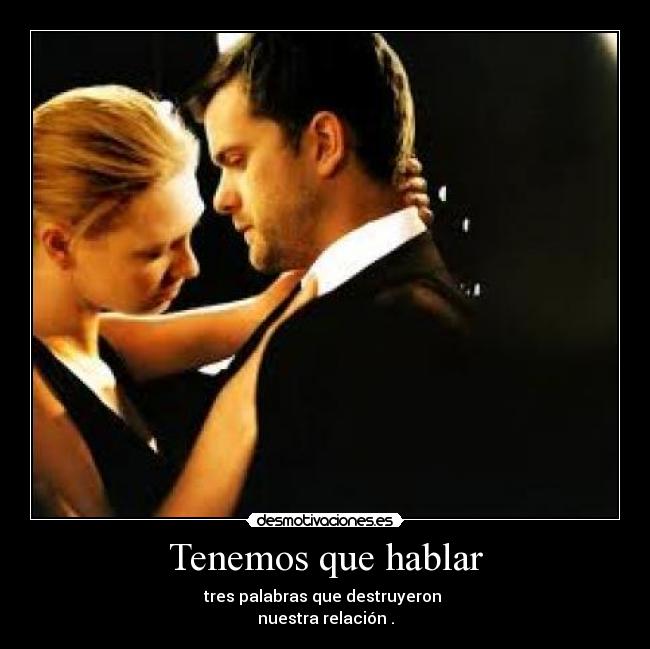 Tenemos que hablar -