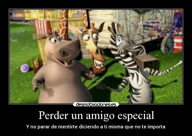 Perder un amigo especial - 