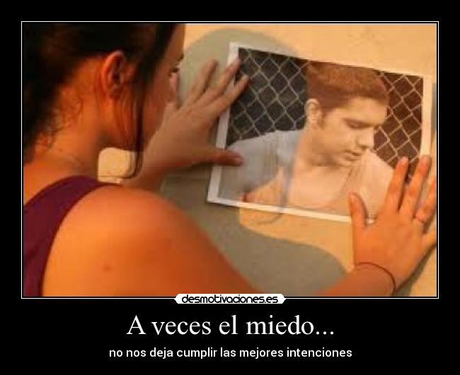 carteles miedo miedo desmotivaciones