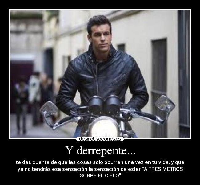 Y derrepente... -