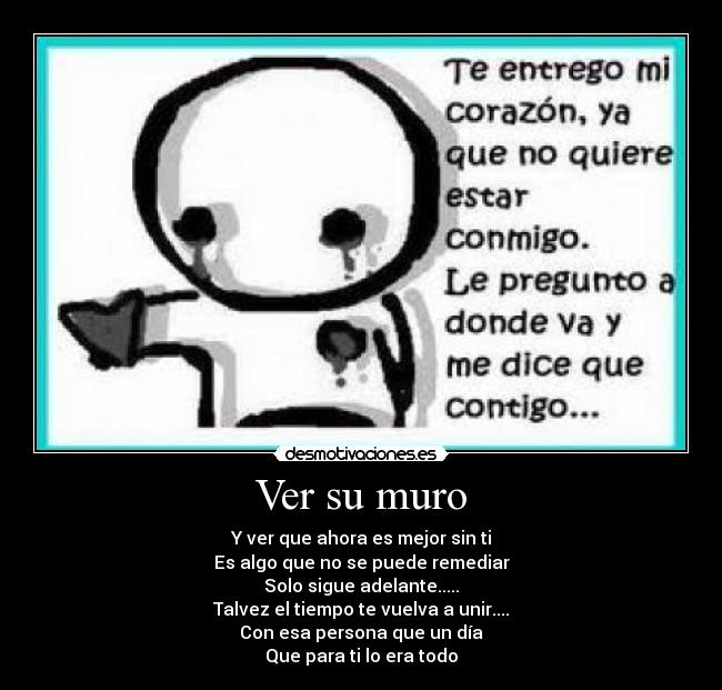 Ver su muro -