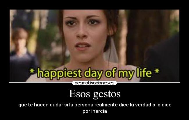 Esos gestos - 