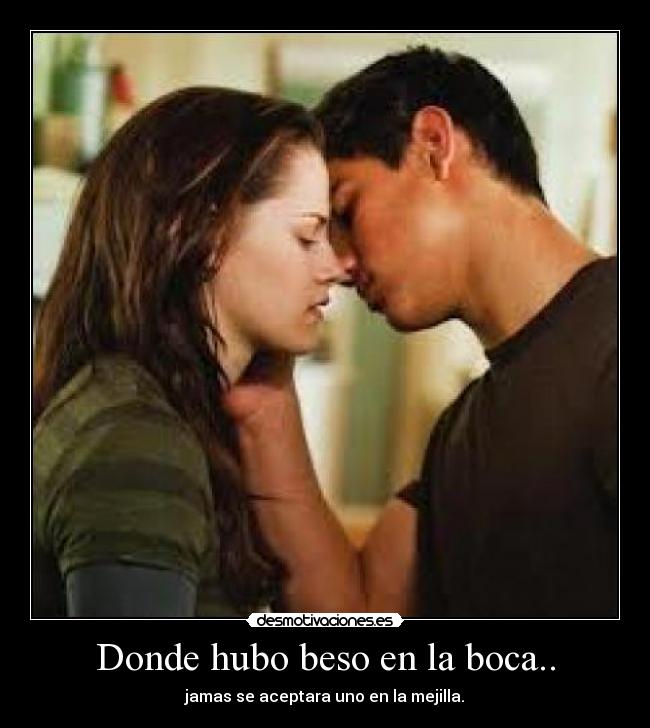 Donde hubo beso en la boca.. - 