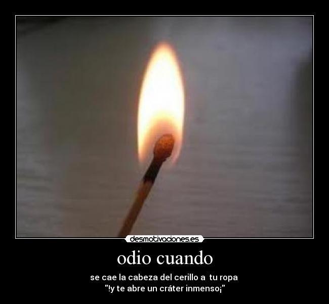 carteles odio odio cuando desmotivaciones