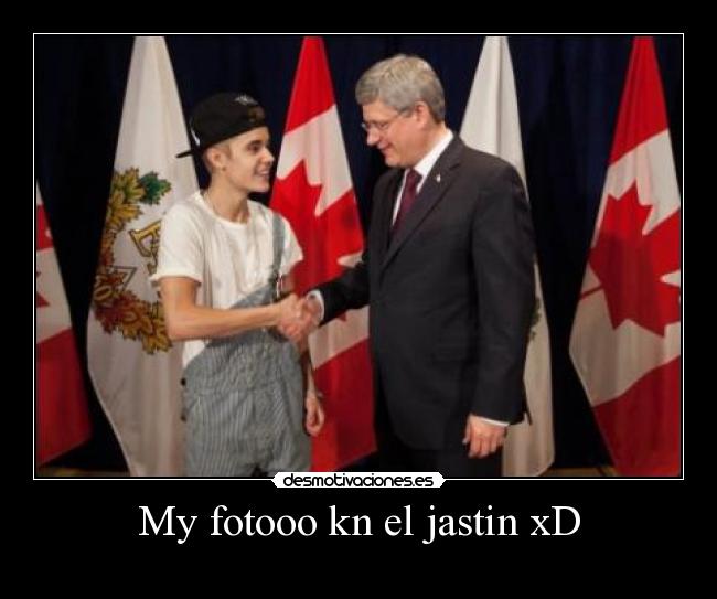 My fotooo kn el jastin xD -