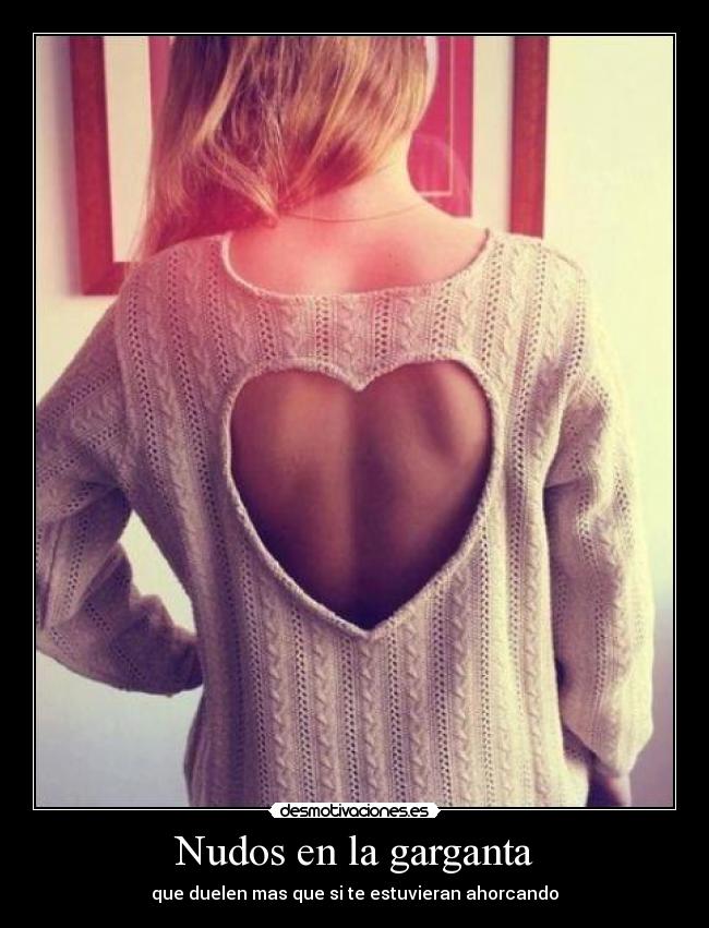 Nudos en la garganta - 