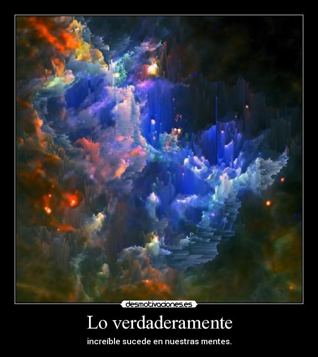 Lo verdaderamente -
