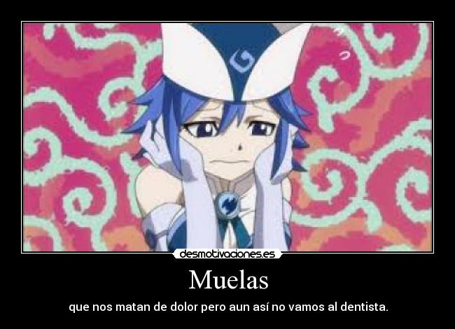 carteles anime manga otaku fairy tail juvia desmotivaciones