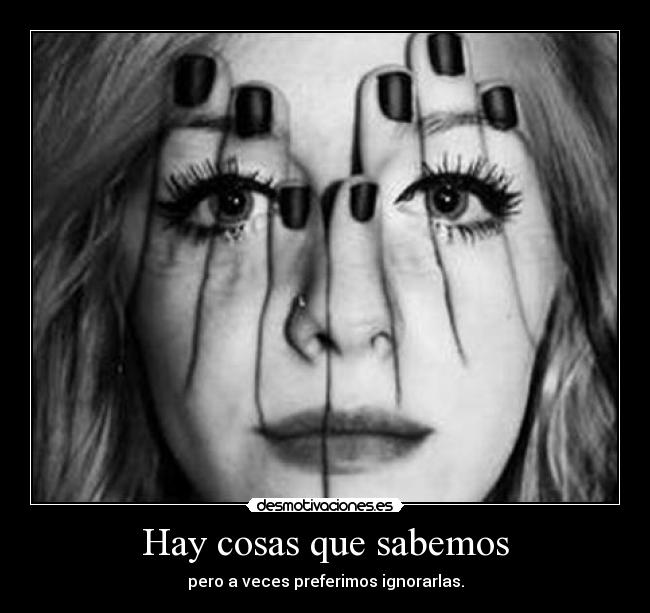 Hay cosas que sabemos - 