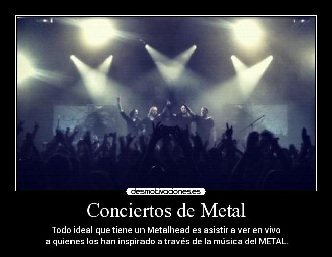 Conciertos de Metal -
