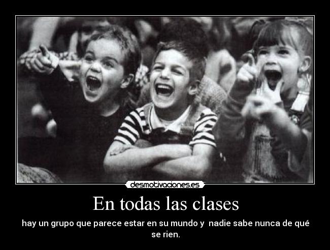 En todas las clases - 