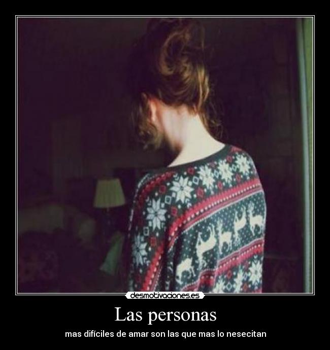 Las personas -