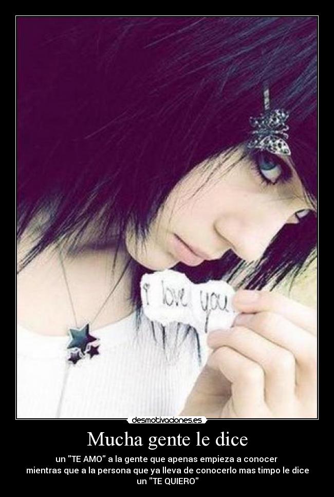 Mucha gente le dice - 