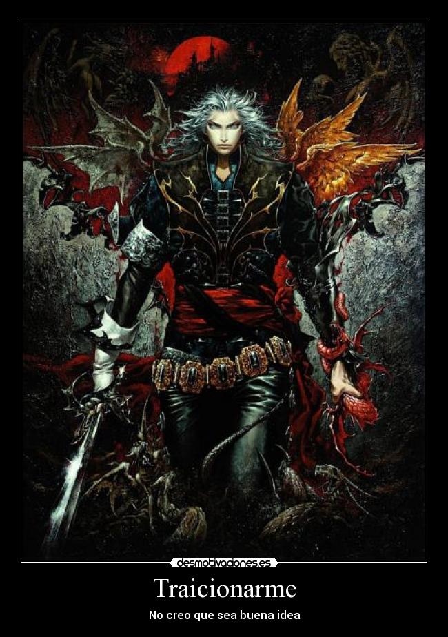 carteles alucard desmotivaciones