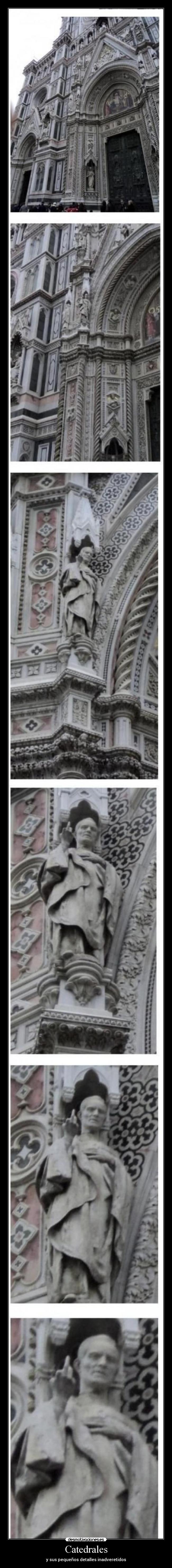 Catedrales - y sus pequeños detalles inadveretidos
