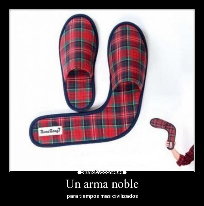 Un arma noble -